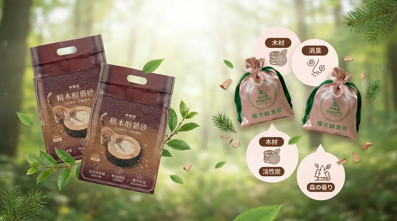 檜樂貓 天然日本檜木植萃貓砂