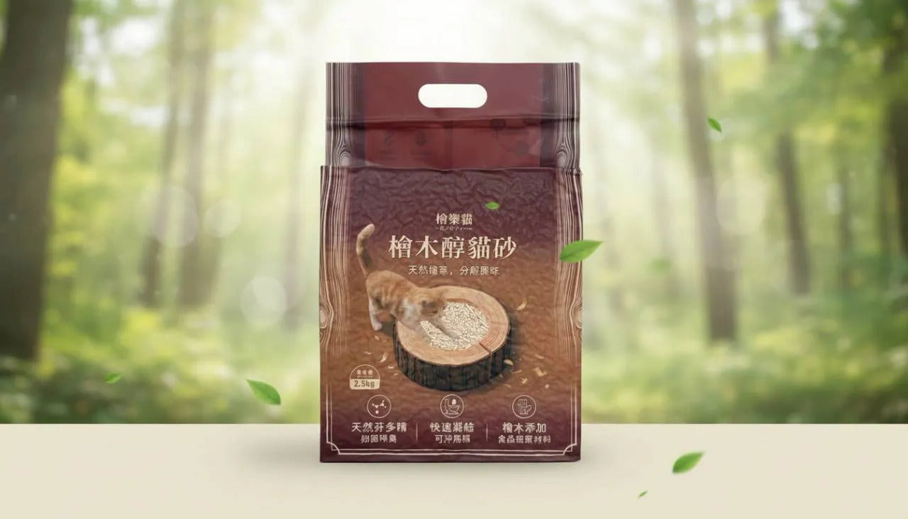 檜樂貓 天然日本檜木植萃貓砂